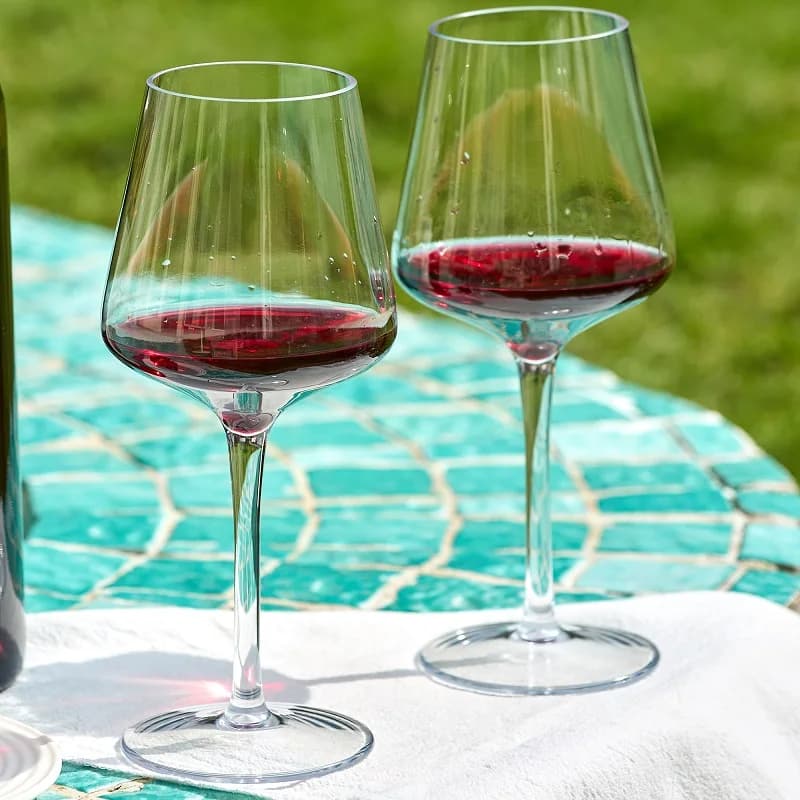 Michael 2/4/6 pçs conjunto inquebrável flutuante plástico copo de vinho taça transparente tritan plástico vinho suco bebida copo festa na piscina