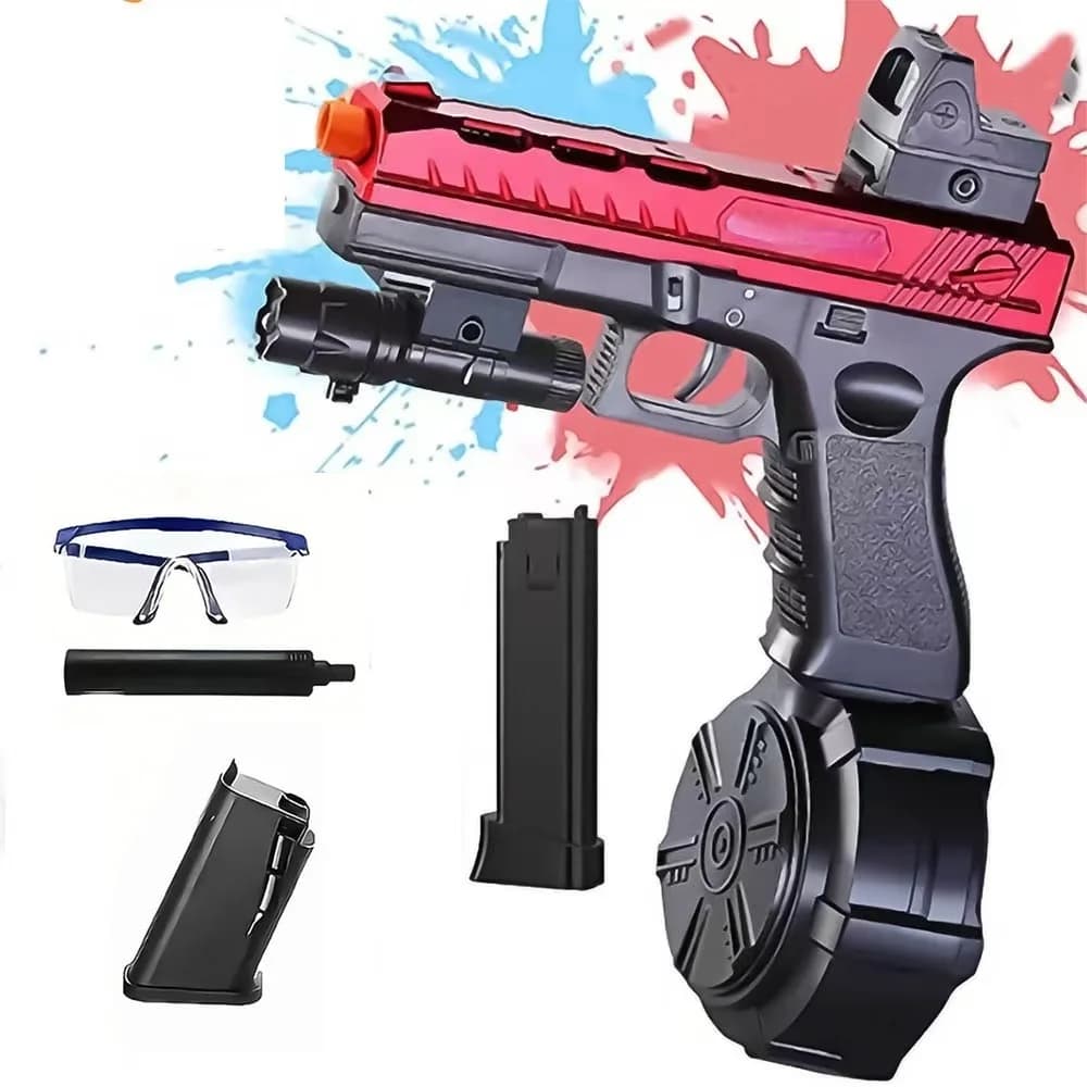 Nova pistola de tiro automático airsoft arma de brinquedo hidrogel elétrica paintball para adultos meninos ao ar livre cs tiro gamehoot