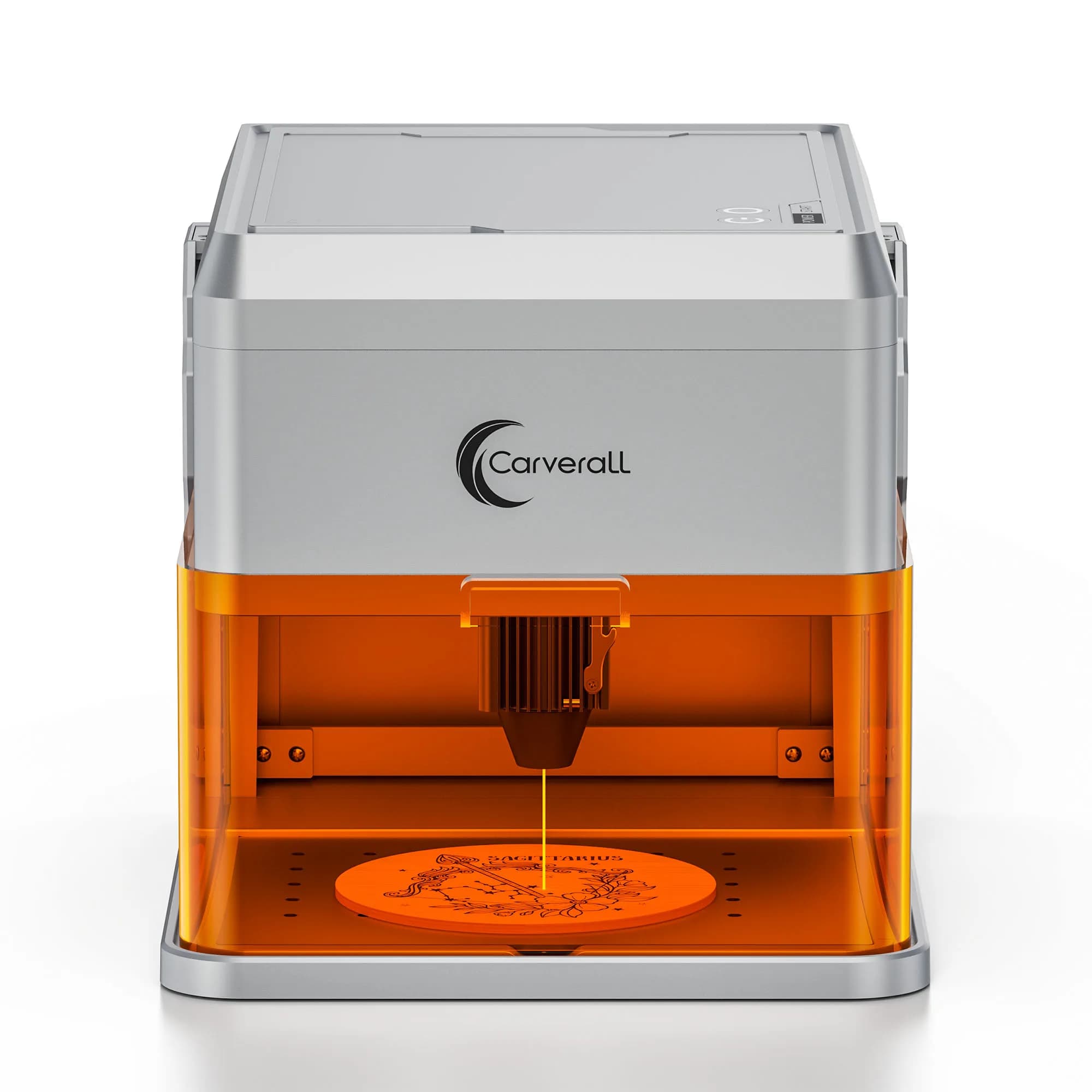 Máquina de Gravação a Laser Enclausurada 5W/10W com Câmera, Segurança Classe 1, Assistência de Ar, Ventilador de Exaustão, Software Gratuito