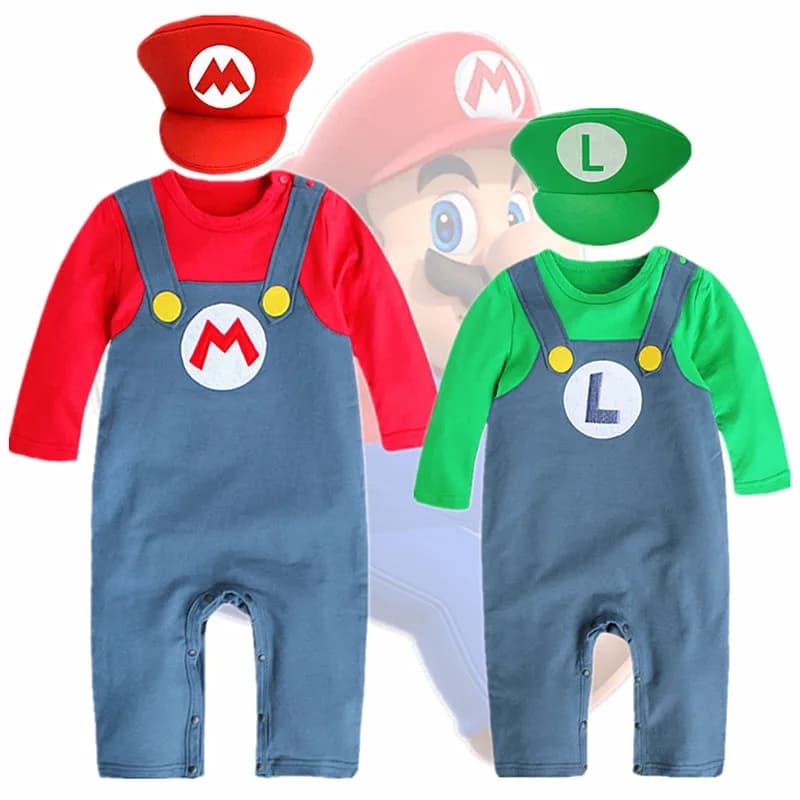 Bodysuit de anime com capuz irmãos, bodysuit manga comprida, vermelho, velo, seção fina, festa, traje de feriado, outono, inverno