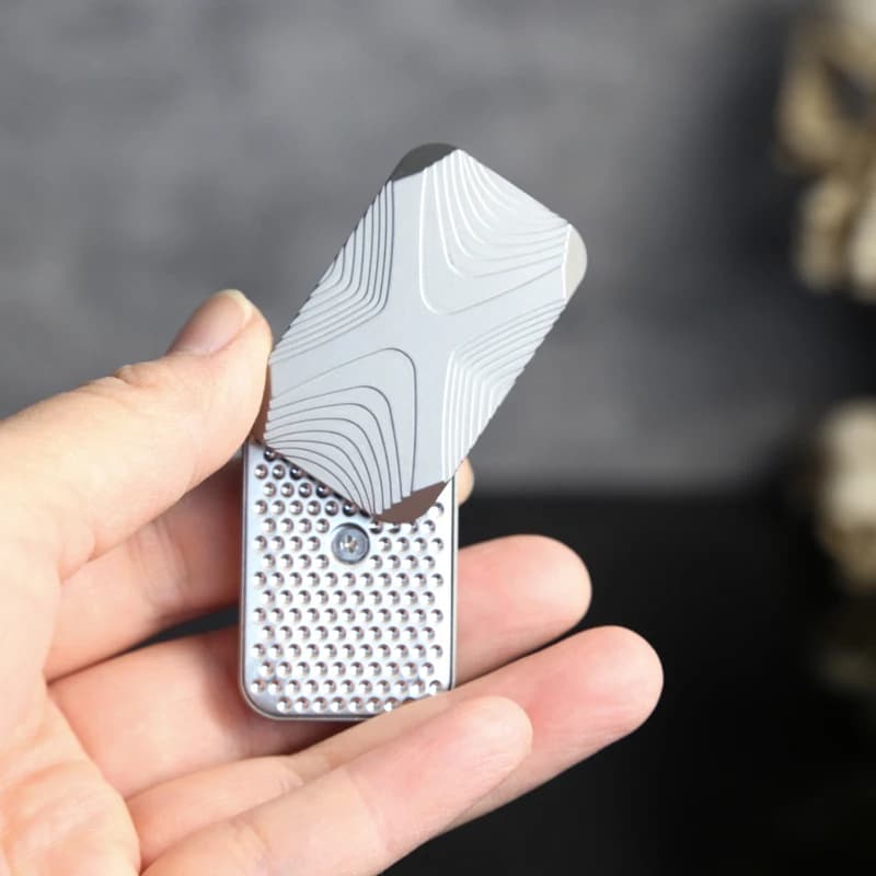 Garfo sapo infinito magnético push slider fidget slider edc brinquedos tdah ferramenta ansiedade alívio do estresse brinquedos adultos presentes