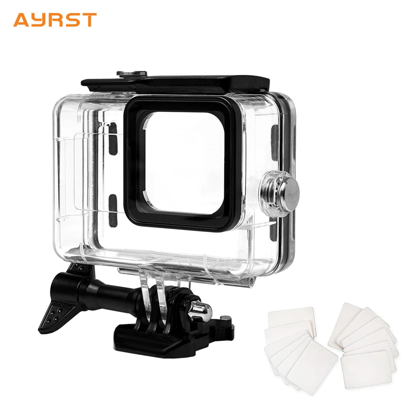 Capa Protetora Subaquática à Prova d'Água 60M para Gopro Hero 13 12 11 10 9 com Conjunto de Bastão de Flutuação