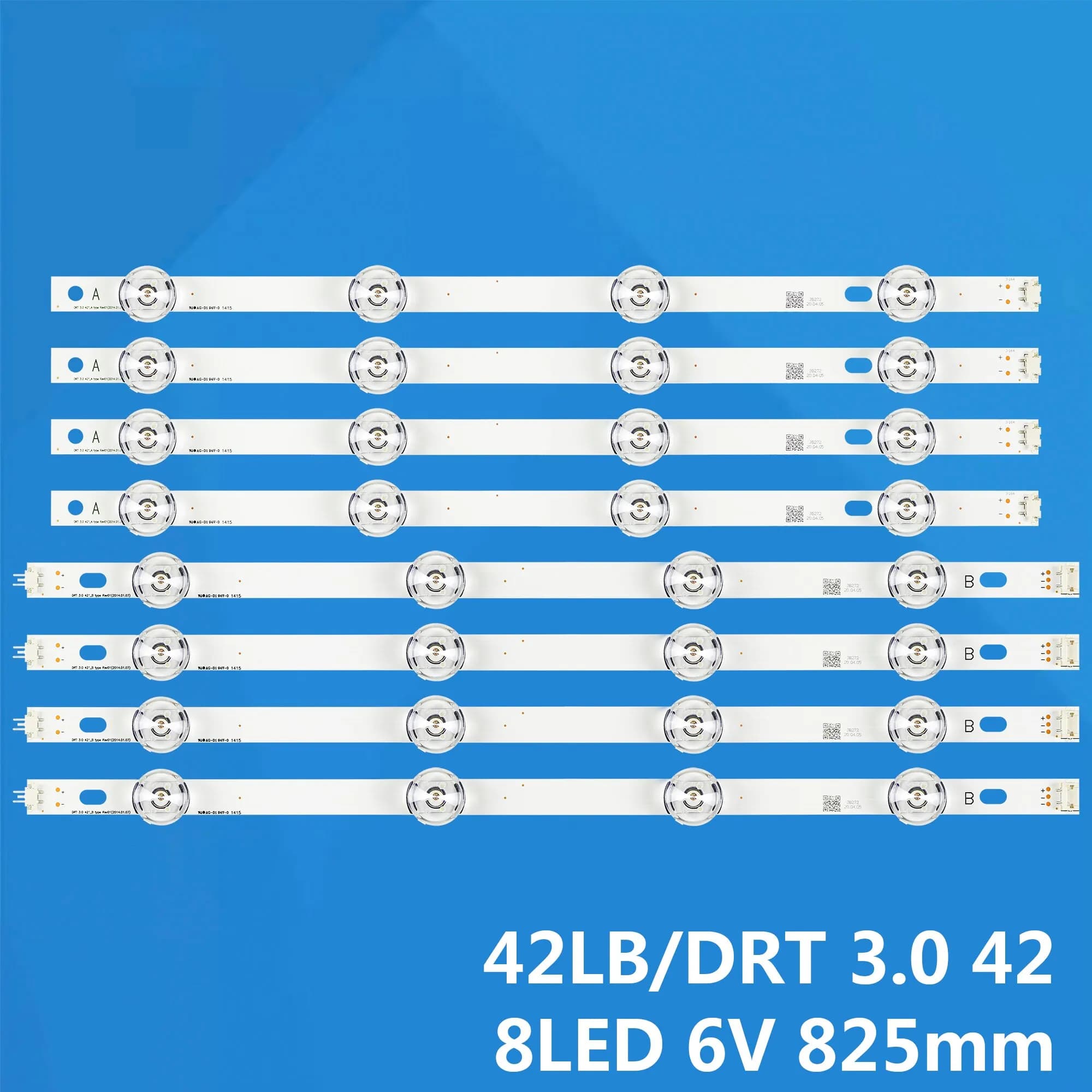 Faixa de luz de fundo led tv para 42lf5800 42lf5809 42lb560 42 "kit barras de luz de fundo 42lf5800-ua 42lb5600-uz 42lb5600-uh 42lb542