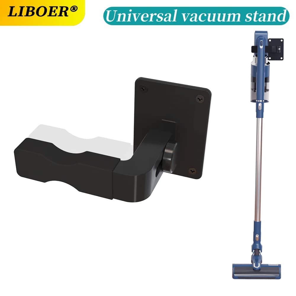Suporte universal de parede para aspirador de pó, suporte ajustável de parede com suporte forte para aspirador de pó Dyson Shark