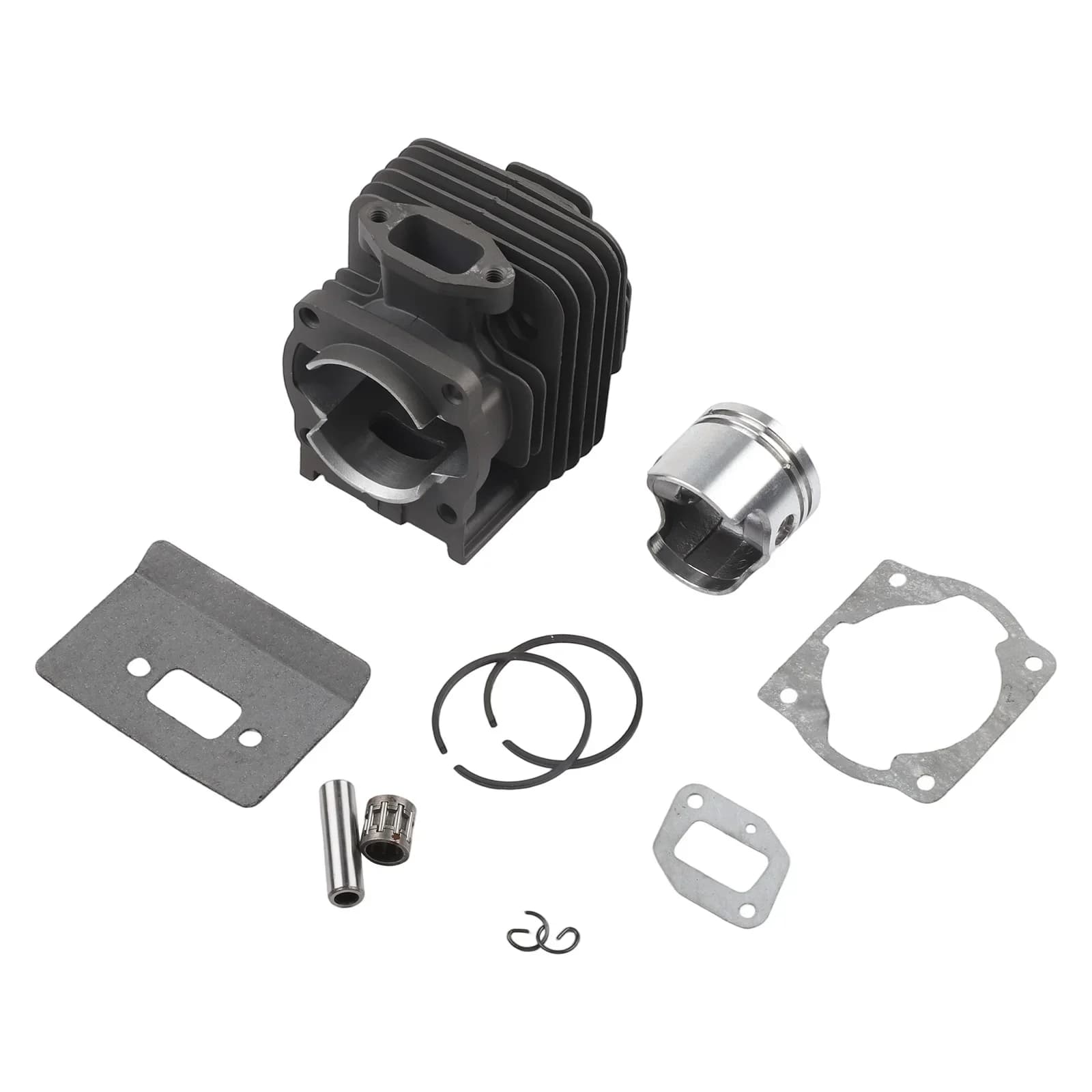 Kit de pistão de cilindro de 44 mm para cortador de escova 52CC 44F 5 Resistência aprimorada e leve para maior eficiência