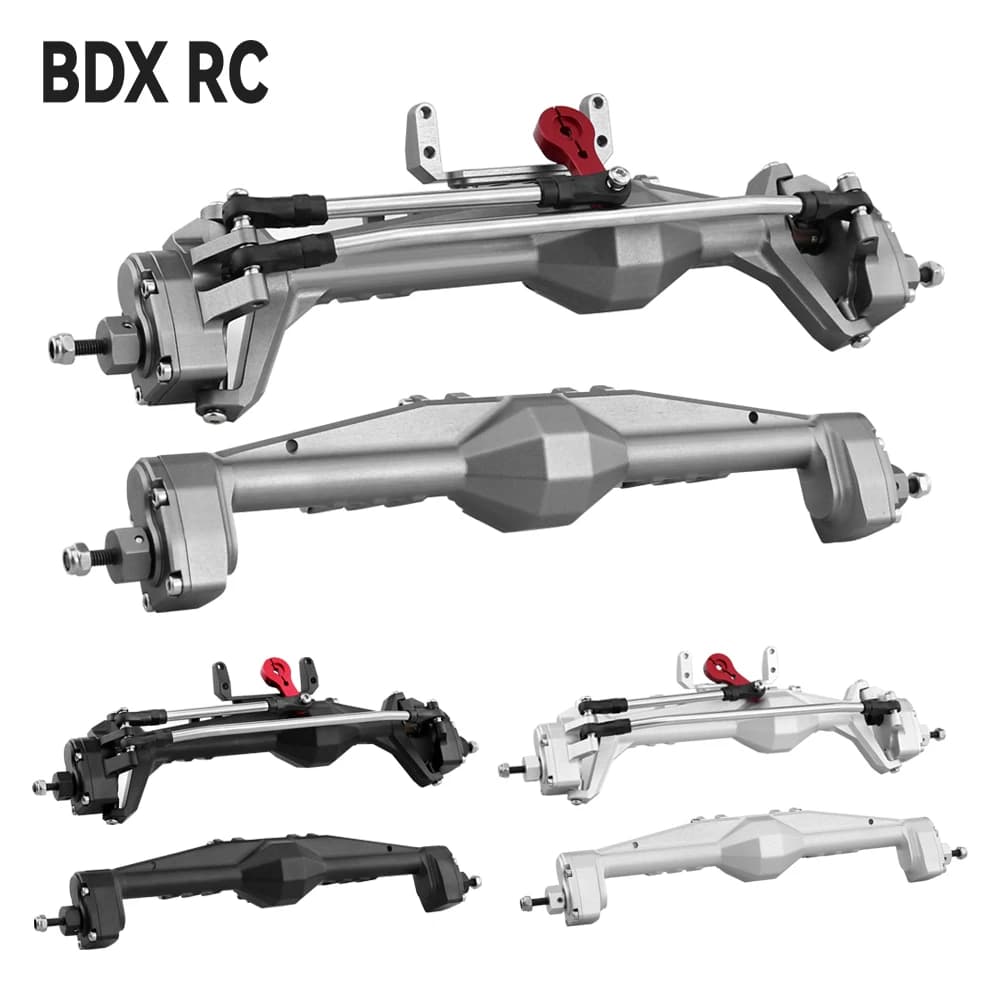 1/10 rc crawler todo metal eixo portal dianteiro e traseiro para axial capra 1.9 utb axi03004 buggy f9 wraith 90018 rr10 peça de atualização