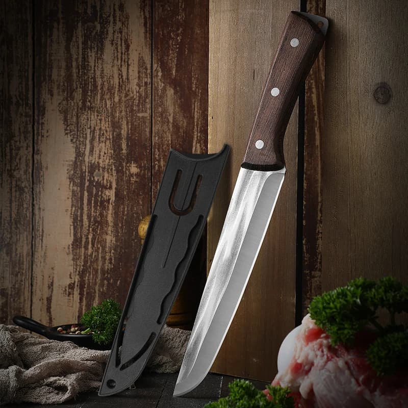 1pc faca de desossa de cozinha forjada faca de corte de desossa faca de filé de chef, pesca, ferramentas de grelhar e outras facas