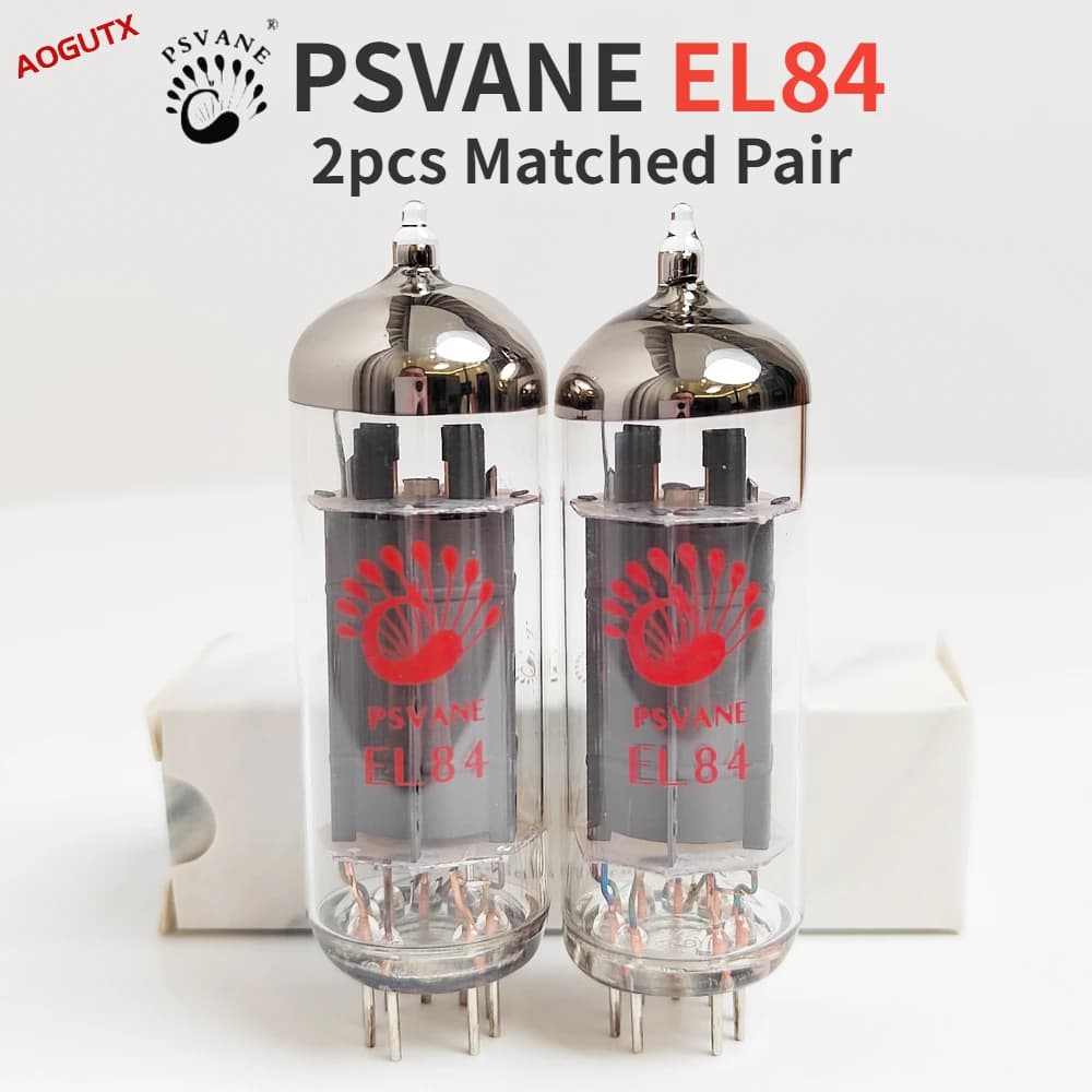 PSVANEVacuum Tubo para Tubo Eletrônico, Kit Amplificador De Áudio HIFI, Tubos De Emparelhamento De Precisão EL84, Original De Fábrica Combinada,
