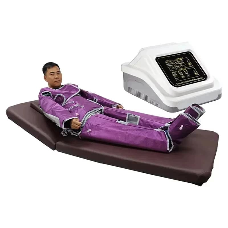 Terno de emagrecimento de pressão de ar para perda de peso, máquina de desintoxicação, massagem de sauna, massageador de pernas-A9