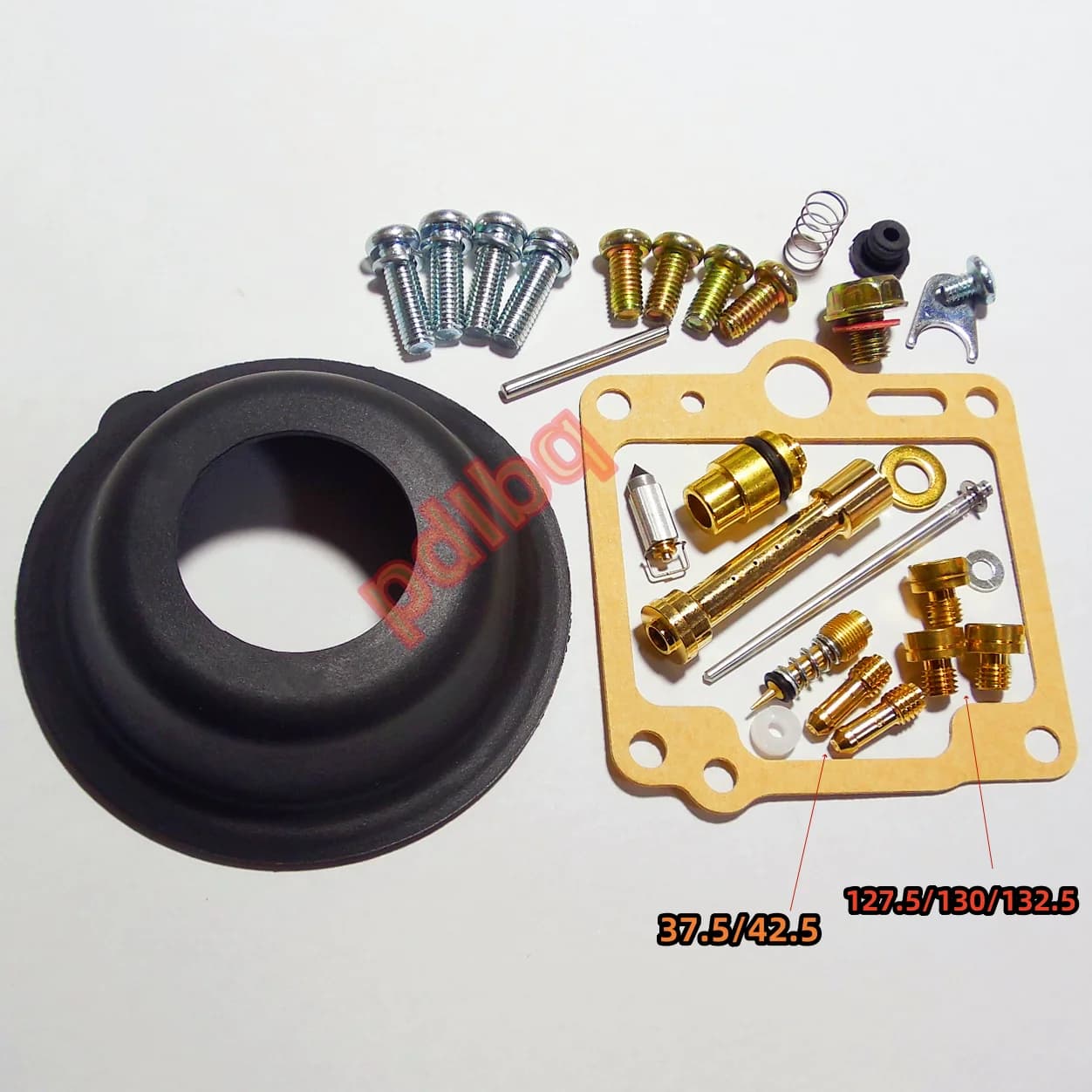 Para suzuki (1985-2001) gn250 motocicleta mikuni kit de reparo do carburador com diafragma de vácuo