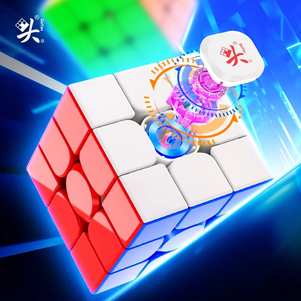 [JudyCube] DAYAN Guhong Pro + 3X3 Maglev Cubo Mágico Magnético Fidget Toys Dayan Cube 3X3 Guhong Primavera Cubo Mágico Quebra-cabeça