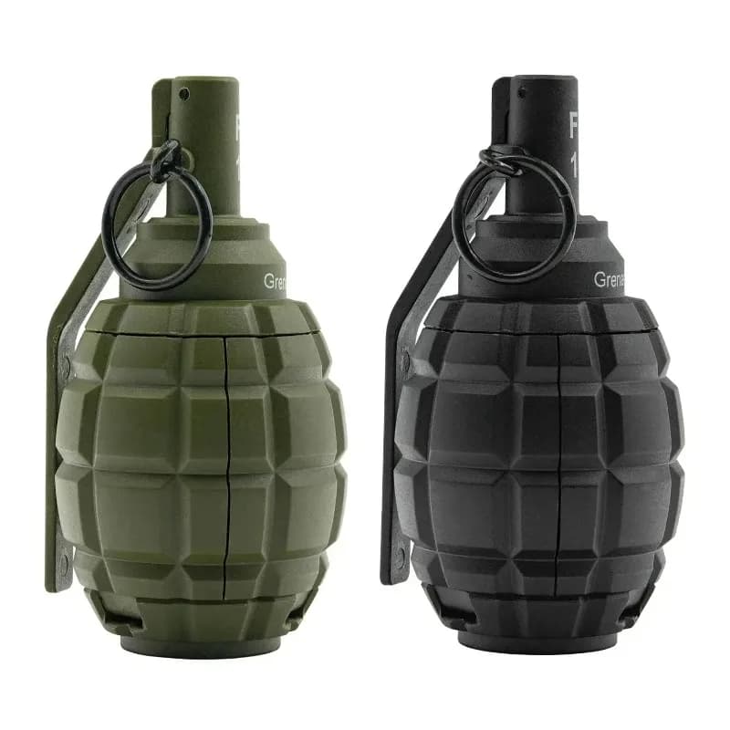 Brinquedo de granadas de mão aplastic, modelo de granada falsa com bola de água para airsoft tático, paintball, adereço de dramatização, jogo de