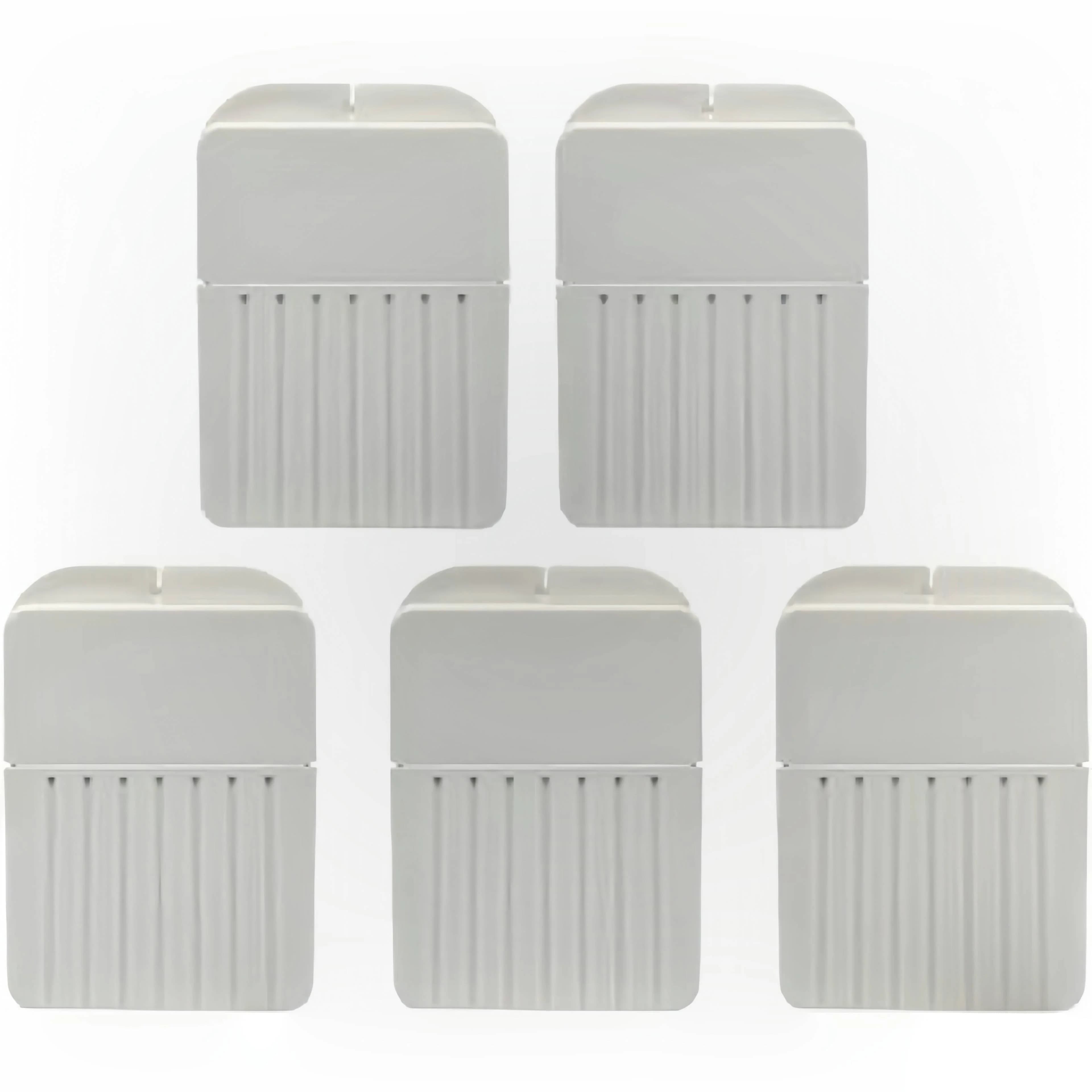 5 pacotes/40 peças de filtros de proteção de cera, acessórios para aparelhos auditivos para phonak, resound, widex e unitron
