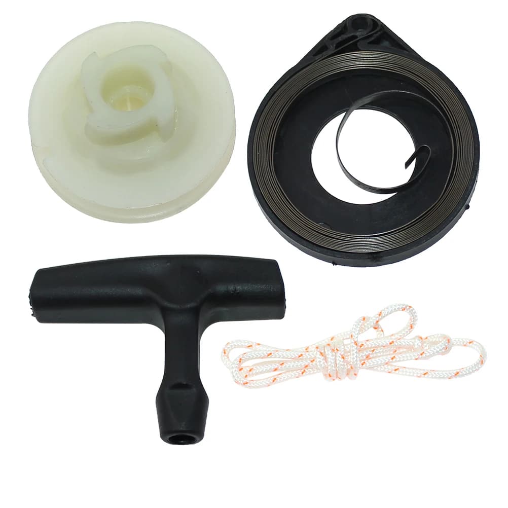Recoil starter polia corda mola kit para oleo-mac 937 941c 941cx gs35 gs35c gs350 gs35c gs350c gs37 gs370 gs41 gs410 gs410c