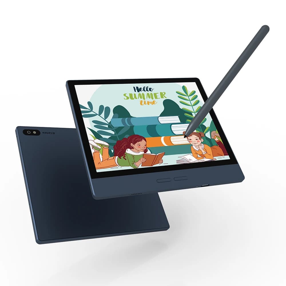 Leitor de e-book Bigme B7 colorido de 7 '', luz frontal de 36 níveis, 8 GB + 128 GB, ereader Android 14 OS com chamadas 4G, e-book com conforto