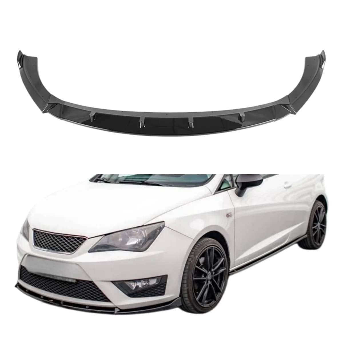 Spoiler dianteiro para Seat Ibiza 6J de 2012-2017