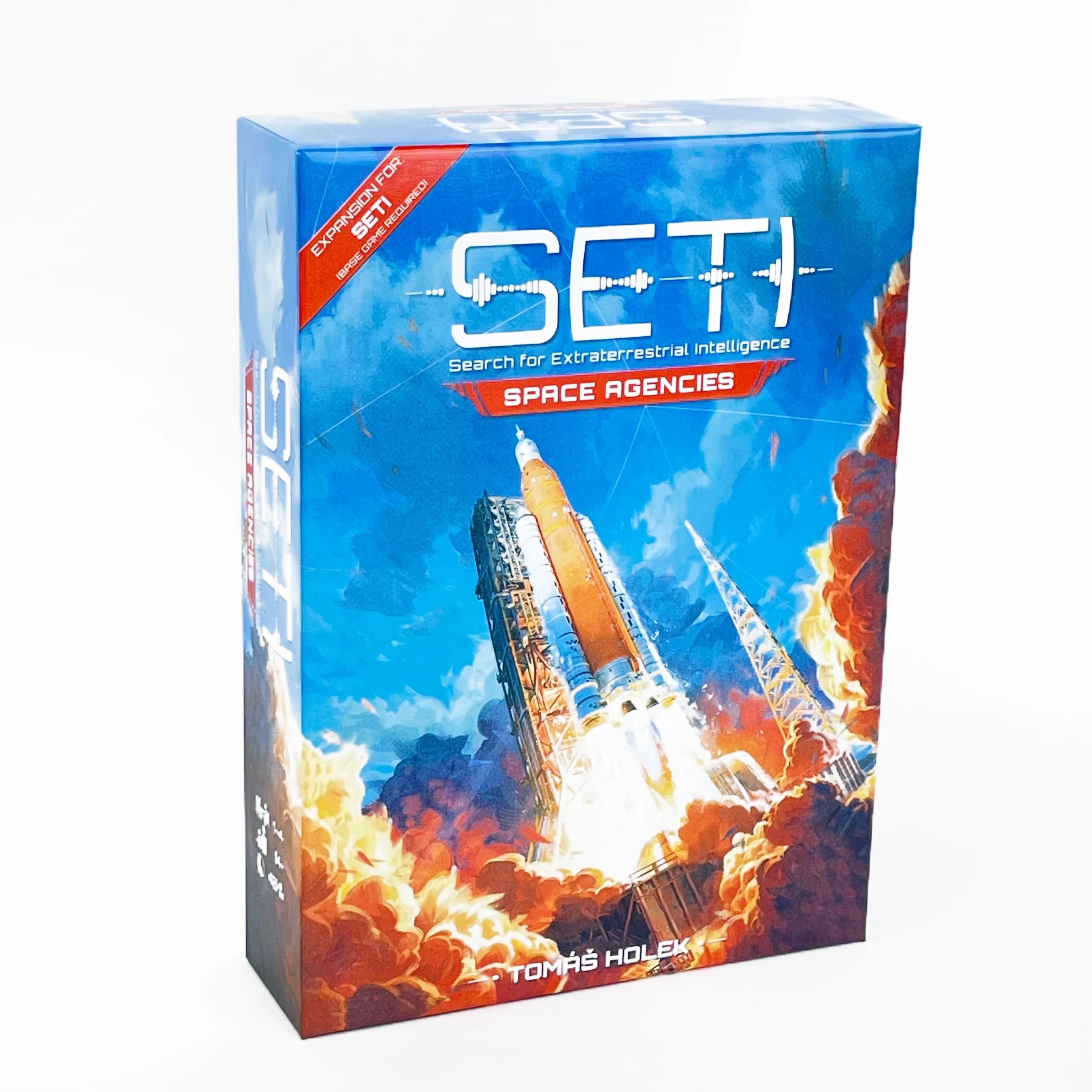 Jogo de Tabuleiro: SETI: Agências Espaciais (2025) Expansão Big Box - Edição Deluxe. Requer o jogo base para jogar.