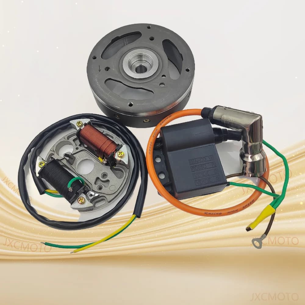 12V gira conjunto CDI eletrônico de ignição antihorária para Sachs 50 e Puch ZA50 Z50 e Zündapp Belmondo