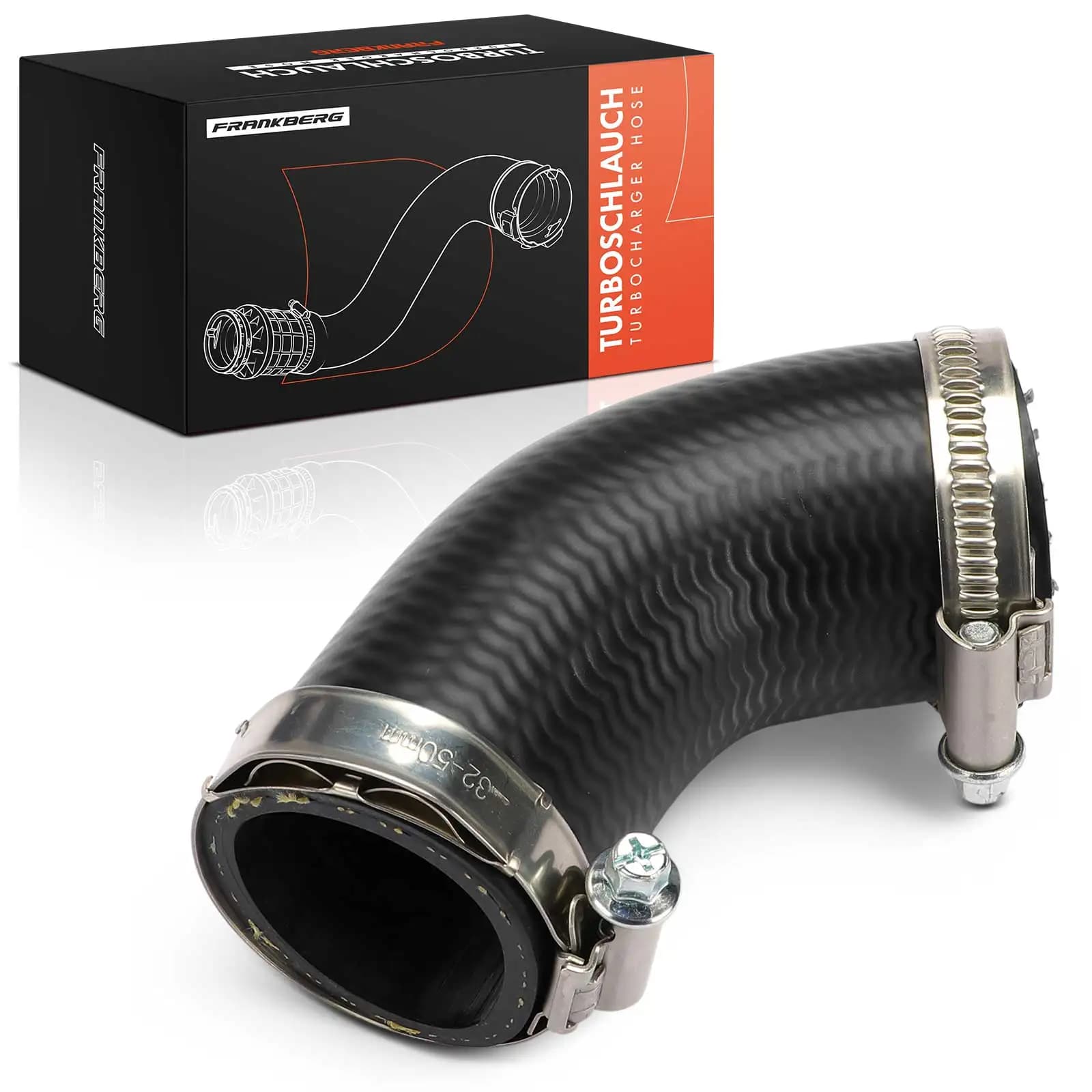 Mangueira de Ar de Admissão Frankberg 1x para Toyota Yaris Verso Van 1.4 D 2000-2005 1734233010