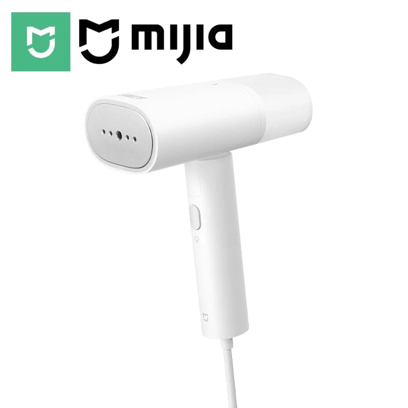 Novo Vaporizador de Roupas Portátil MIJIA 2 em 1: Ferro de Passar e Limpador a Vapor Elétrico Doméstico Dobrável para Remoção de Ácaros