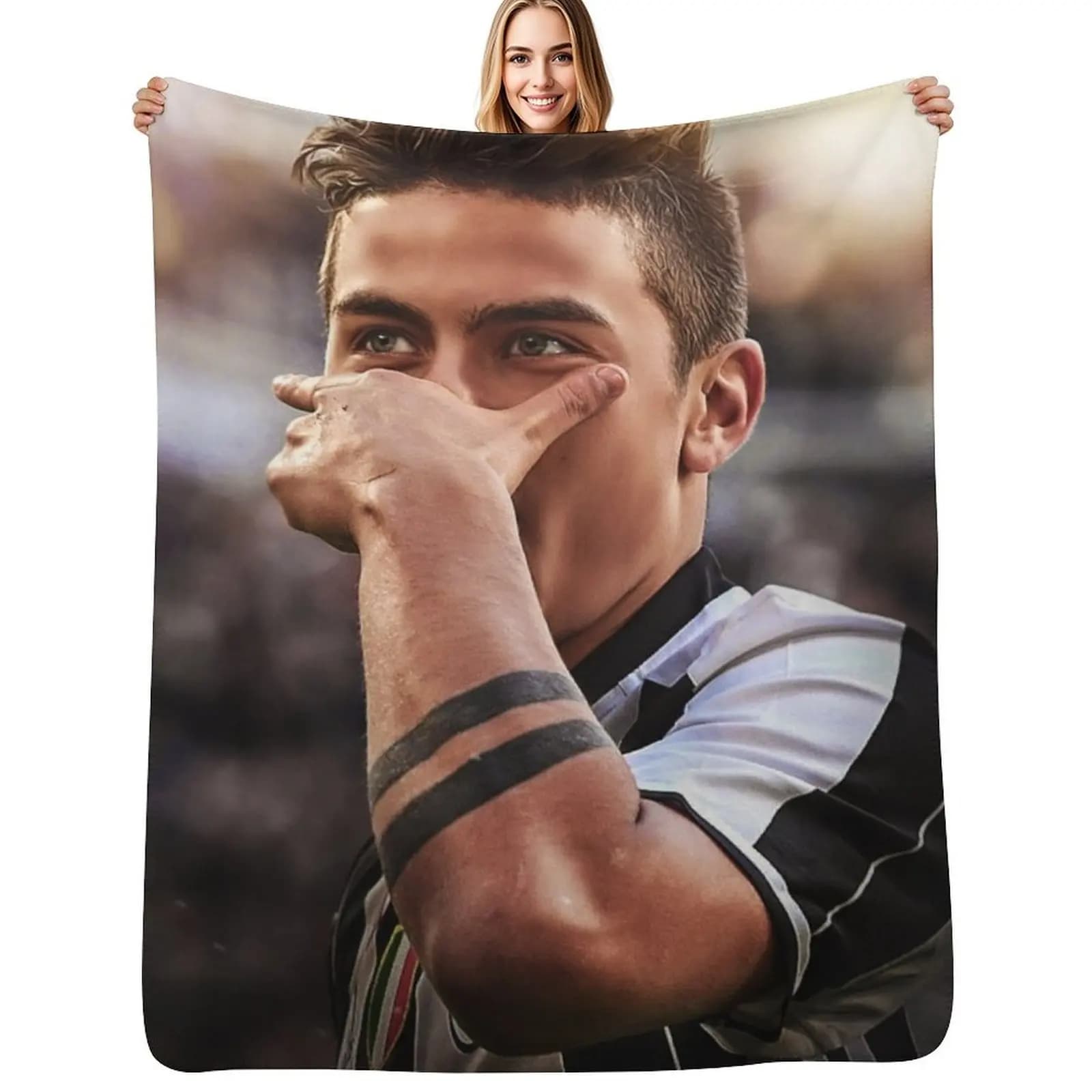 paulo dybala 5 Cobertor de pelúcia macio e duradouro para uso diário