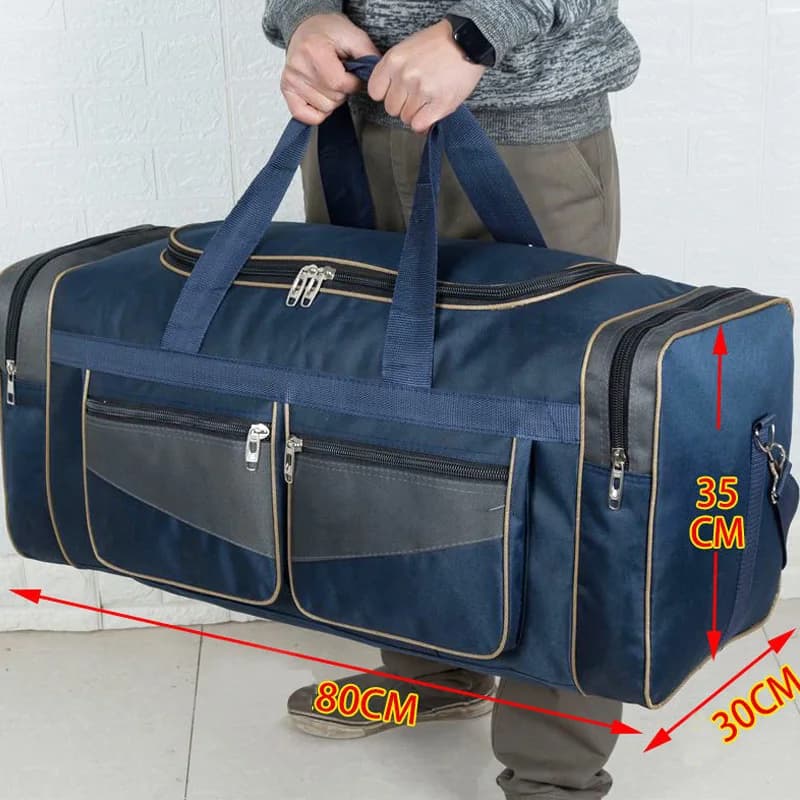 Grande bagagem saco de viagem acampamento ginásio bolsas de fitness para mulheres esportes ao ar livre ombro armazenamento duffel saco de longa