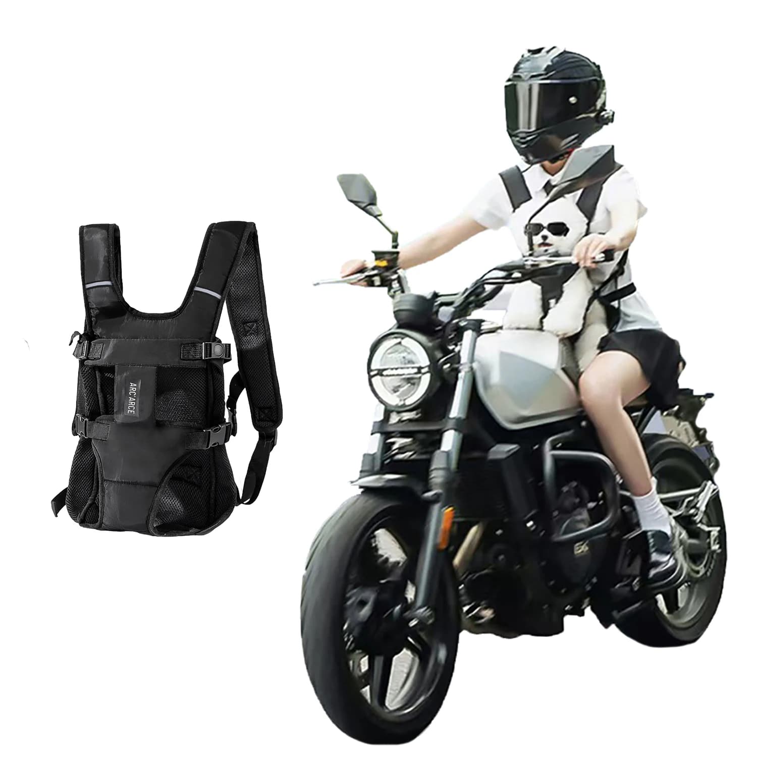 Mochila para animais de estimação portador de gato portátil ao ar livre cinta peitoral para cães e gatos