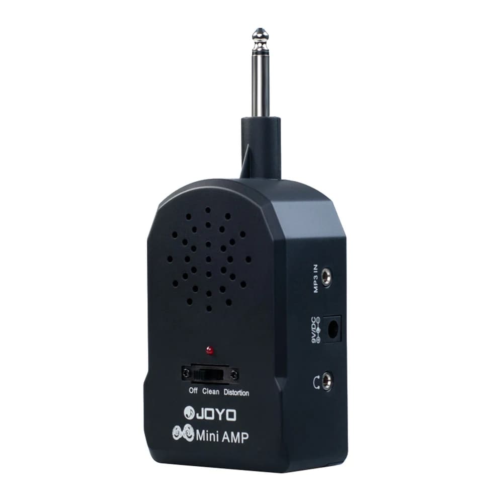 Joyo JA-01 amplificador de guitarra elétrica, efeito de distorção de rock pesado, plug and play, fone de ouvido, mini alto-falantes de guitarra,