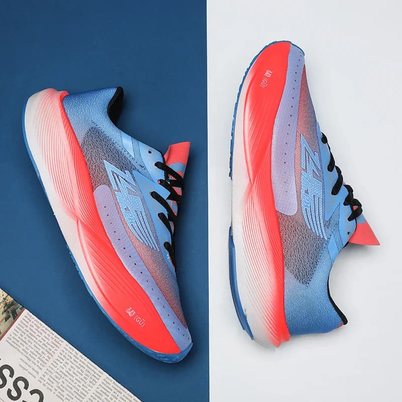 Tênis de Corrida Masculino Marathon, Tênis Esportivos Masculinos para Academia, Zapatillas de Deporte, Tênis Masculinos Ultraleves com Placa de