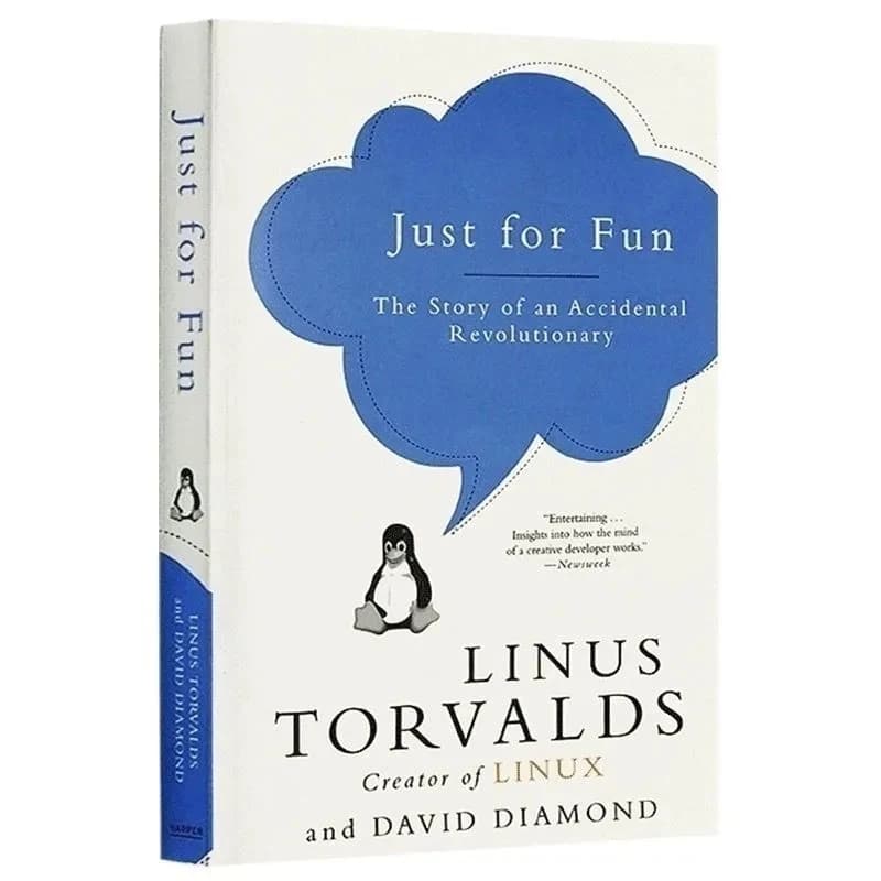 Apenas para diversão por Linus Torvalds A história de um livro de bolso revolucionário acidental em livros em inglês