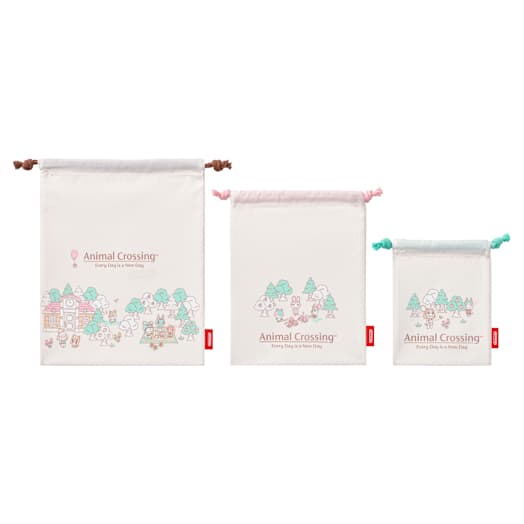 Conjunto de bolsas Animal Crossing