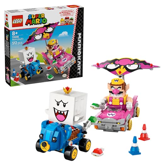 LEGO® Super Mario – Mario Kart – Wario e Rei Bu  (72038)