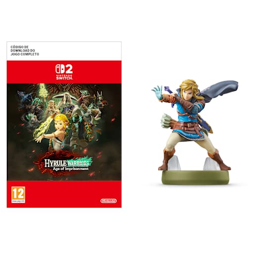 Hyrule Warriors: Age of Imprisonment + amiibo do Link (Tears of the Kingdom) (The Legend of Zelda Collection)