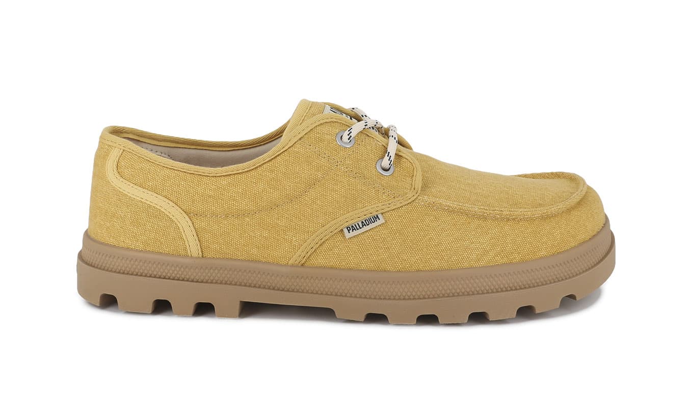 Palladium Dunelite Moc Cush Yellow Homens - Calçado Palladium - Amarelo - 04660-220-M-9.5 - Size: 9.5