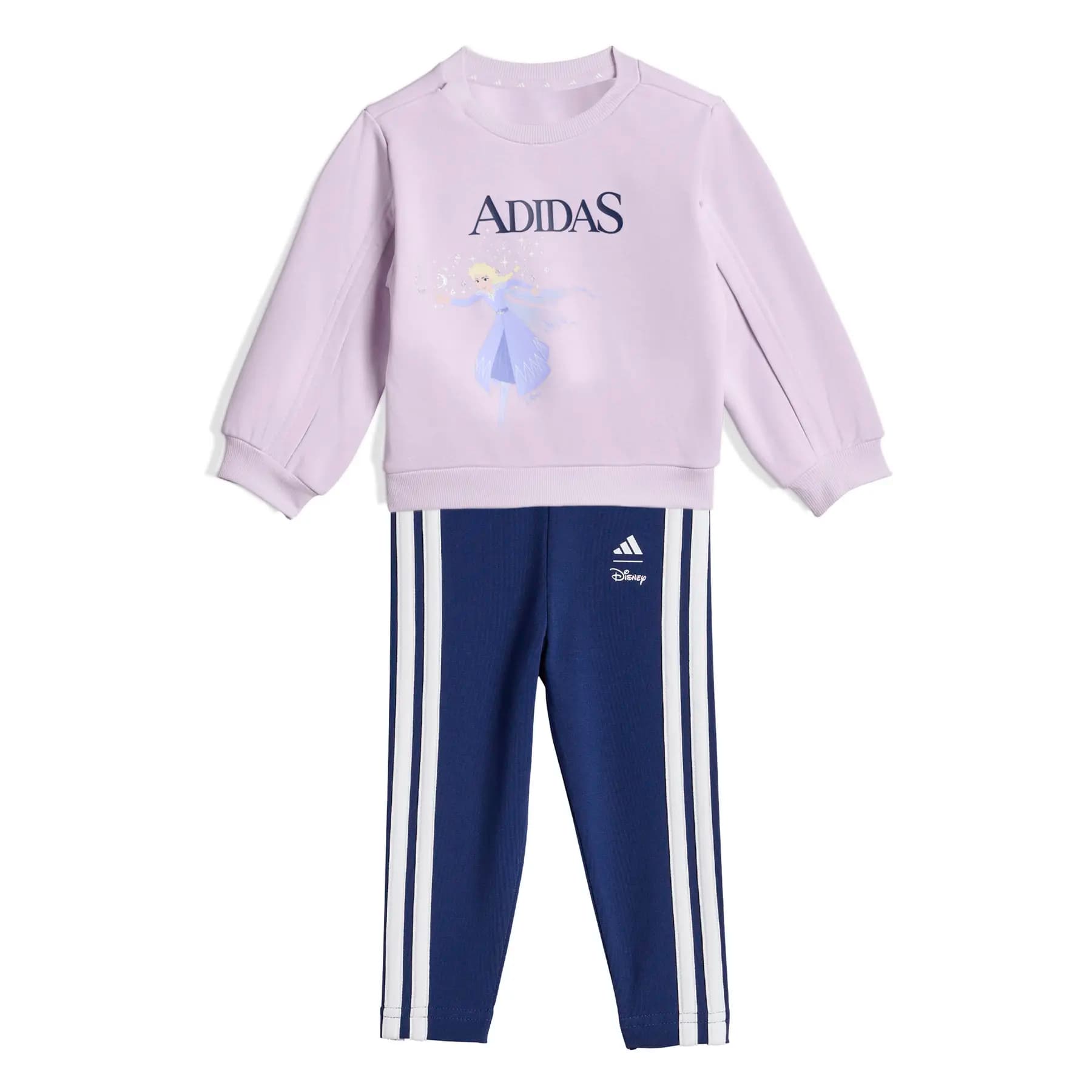 Conjunto de sweatshirt e calças para bebé menina adidas Disney Frozen