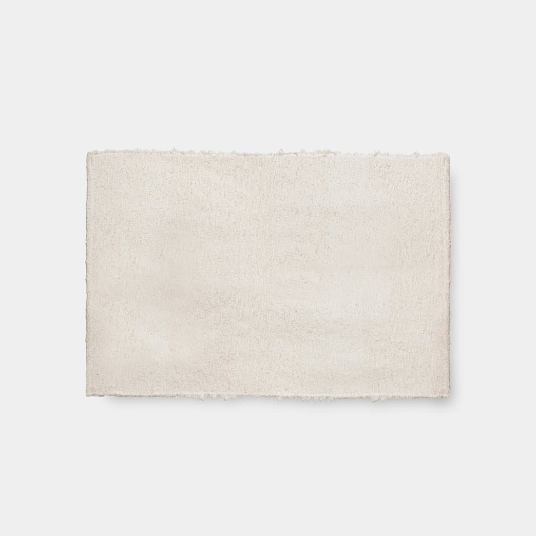Tapete para sala de estar 120x160 algodão reciclado bege Koto
