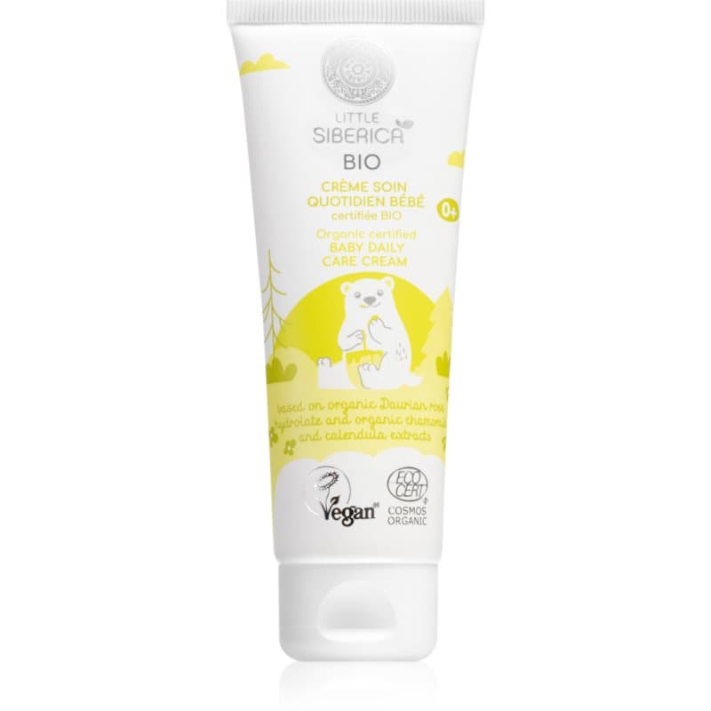 Natura Siberica Little Siberica BIO creme suave para bebés 0+ 75 ml