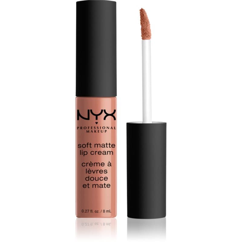 NYX Professional Makeup Soft Matte Lip Cream batom líquido leve e mate tom 09 Abu Dhabi 8 ml