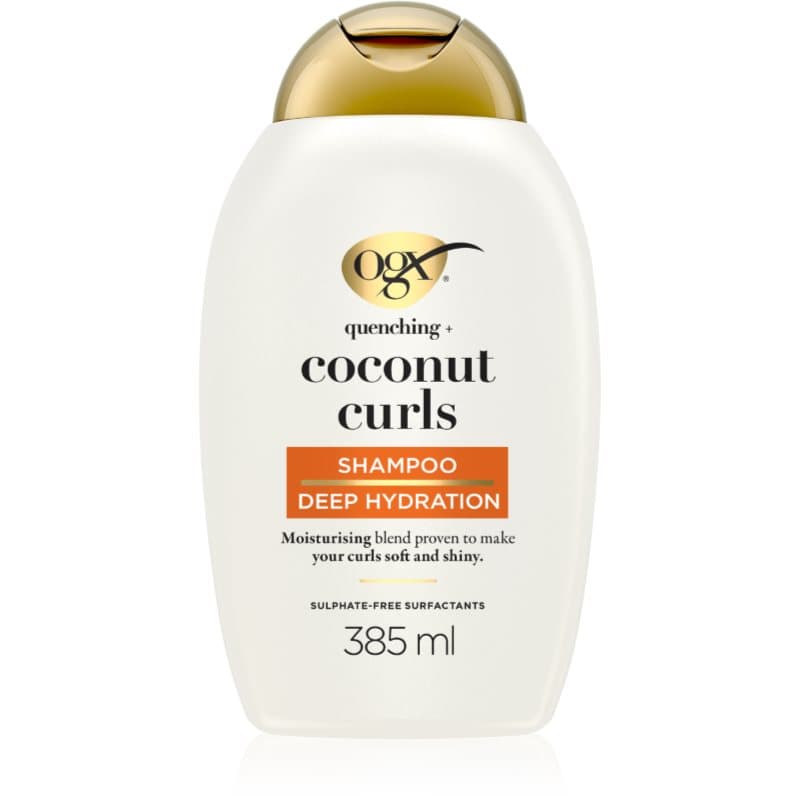 OGX Coconut Curls champô para cabelos ondulados e encaracolados 385 ml