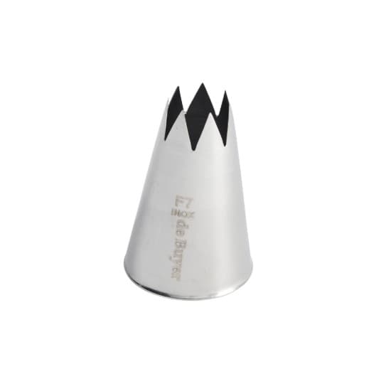 Bocal de pastelaria F7, aço inoxidável, 1,8 cm - de Buyer