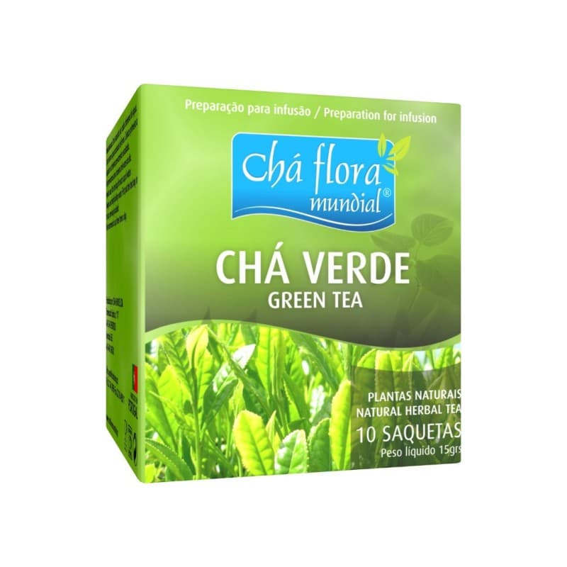 Chá Verde Puro - 10 Saquetas