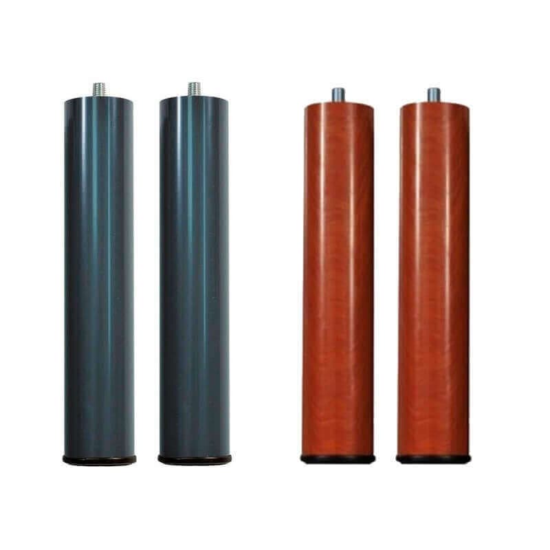 Conjunto de 4 pernas de rosca métrica pikolin 4 pernas de cerejeira