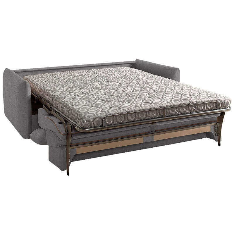 Sofá-cama VANA cinzento Sofá cama 140