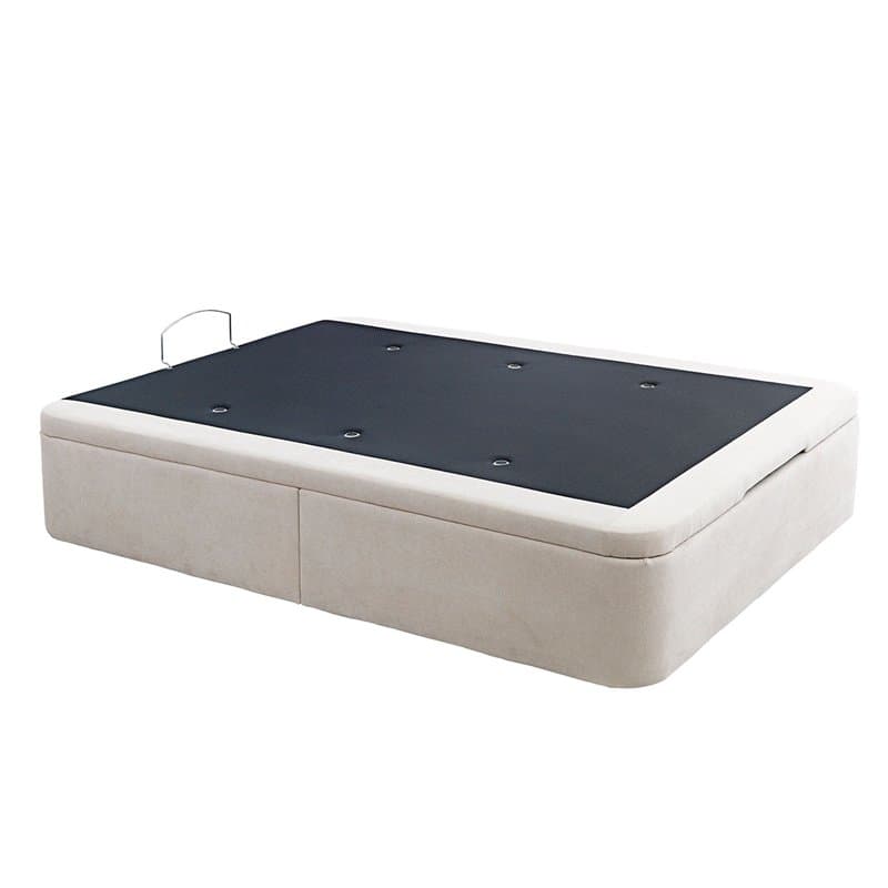 Canape Dobrável Arty Leatherette Bege 90x200cm No