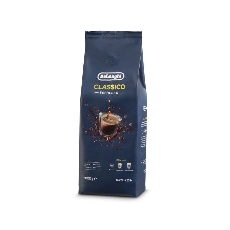 De'Longhi De'Longhi Grãos de Café Classico, 50% Arabica 50% Robusta, 1 kg DLSC616
