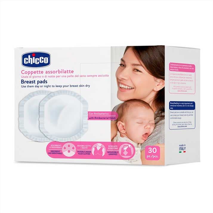 Chicco Discos Absobentes Antebacterias (30 Uds)