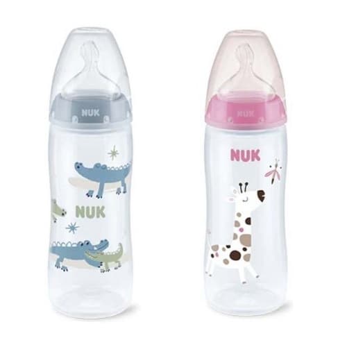 Nuk Biberon Fc+ Pp 6-18 Xl Silicona Contr Temp 360 Ml