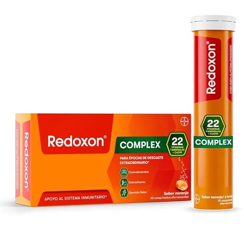 Redoxon Complex 30 Comprimidos Efervescentes