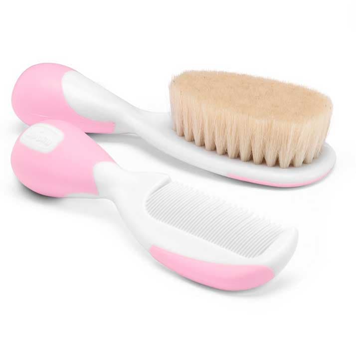 Chicco Cepillo Y Peine Infantil Rosa