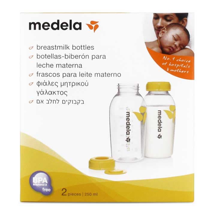 Medela Pack Botellas-Biberon Leche Materna 250 Ml 2 Uds